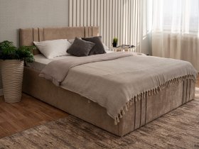 Кровать двуспальная 1,4м с подъем. мех. Леванте в Покровске - pokrovsk.mebel-nsk.ru | фото