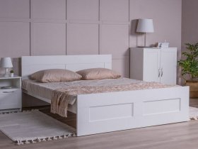 Кровать двуспальная 1,6м Сириус в Покровске - pokrovsk.mebel-nsk.ru | фото