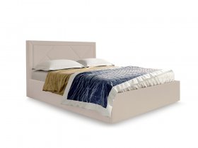 Кровать мягкая 1,6 Сиеста стандарт, вар.2 в Покровске - pokrovsk.mebel-nsk.ru | фото
