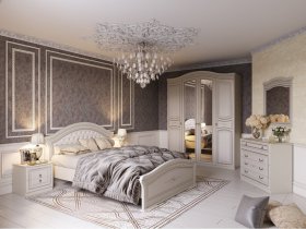 Модульная спальня Николь (Мебельград) в Покровске - pokrovsk.mebel-nsk.ru | фото