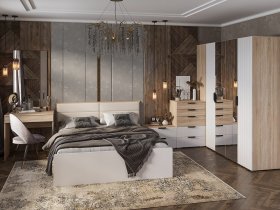 Модульная спальня Норд в Покровске - pokrovsk.mebel-nsk.ru | фото