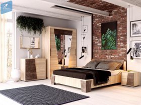 Модульная спальня Санремо в Покровске - pokrovsk.mebel-nsk.ru | фото