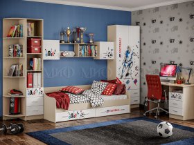 Модульная спальня Вега NEW Boy в Покровске - pokrovsk.mebel-nsk.ru | фото