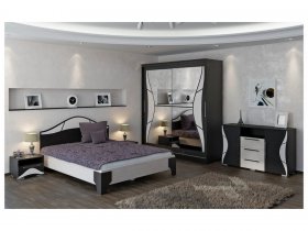 Модульная спальня Верона (Линаура) в Покровске - pokrovsk.mebel-nsk.ru | фото